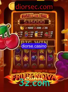 Descubra o Fascinante Mundo de FruitNovaSuper no Diorse Casino